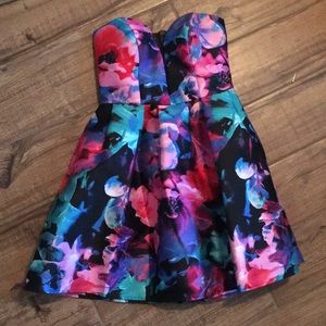Floral formal dress